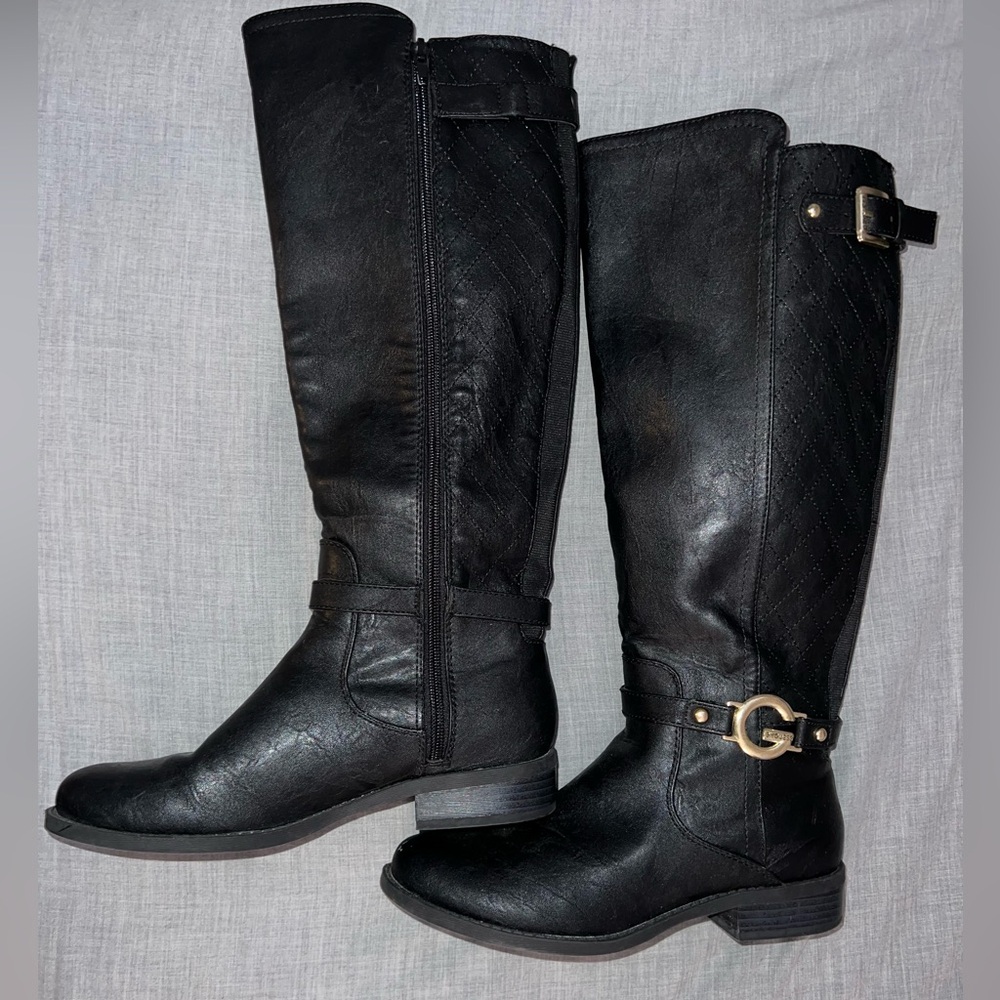 Guess Tall Black Boots